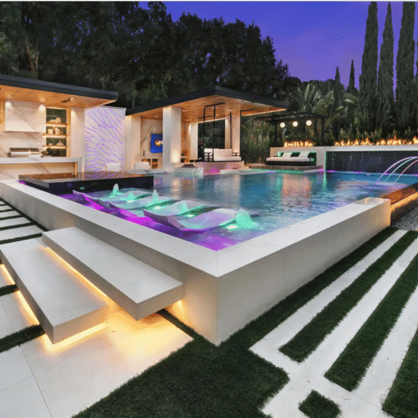 The Element Modern Inground Pool Design