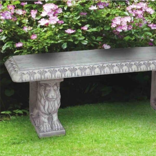 Straight Lion Bench 3pc