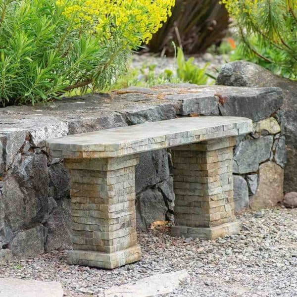 Stacked Stone Classic Bench