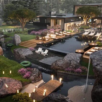 RIVERVIWE POOL DECK PAVERS