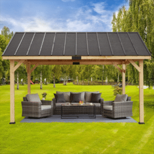 Wooden Gazeebo