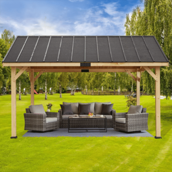 Wooden Gazeebo