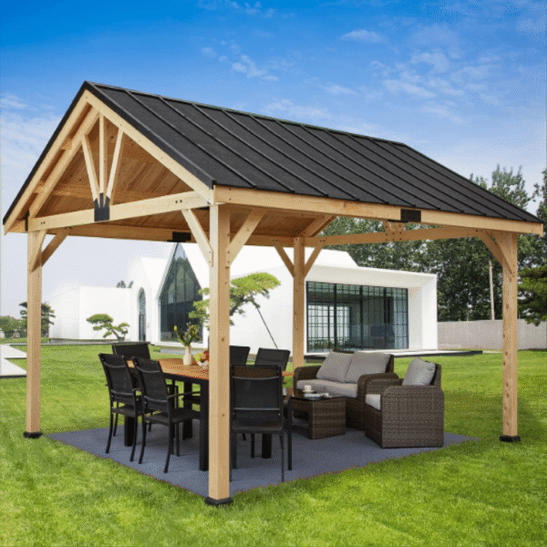 Wooden Gazeebo